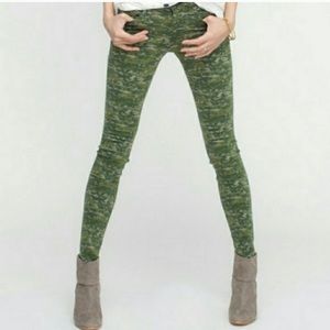 Rag and Bone Digital Camo Skinny Jeans